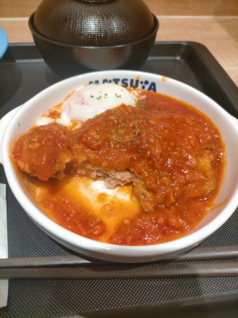 うまトマハンバーグ02